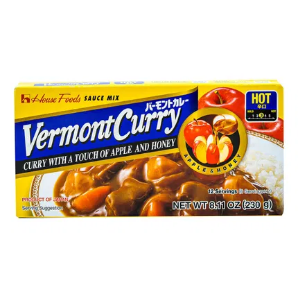 日本HOUSE好侍 Vermont佛蒙特 咖喱块 辛口 230g