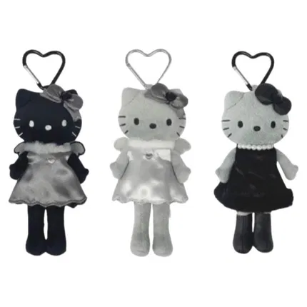 日本Sanrio三丽鸥 长腿天使HelloKitty爱心扣挂件 多款选