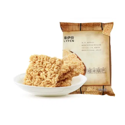 保质期2026-02-28 | 来伊份 糯米锅巴 268g