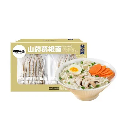有你一面 台式小刀削 山药葛根面 60g*8包