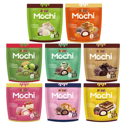 台湾皇族 Mochi 无麸质麻薯 120g 内含8枚 多味选