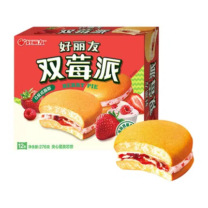 ORION好丽友 双莓派 276g 内含12枚
