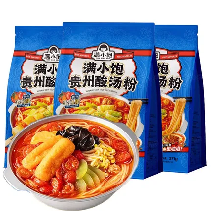 【3包】满小饱 贵州酸汤粉 371g*3包