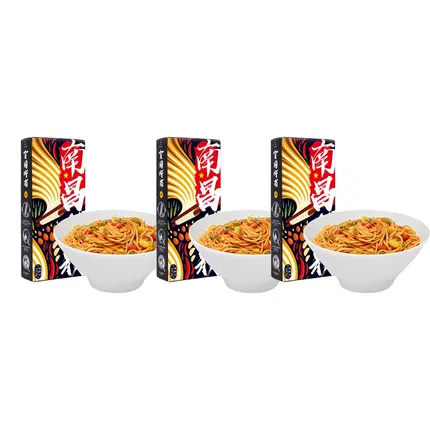 【3盒】阳际山野 南昌拌粉 197.8g*3