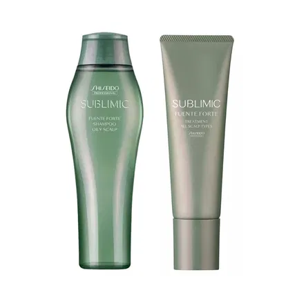 日本SHISEIDO资生堂 SUBLIMIC 芯护理道 芳氛头皮控油洗护套装 250ml+130g