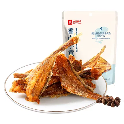 良品铺子 香卤小黄鱼 118g 内含独立小包