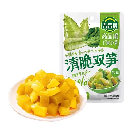 吉香居 下饭小菜 清脆双笋 轻辣味 106g