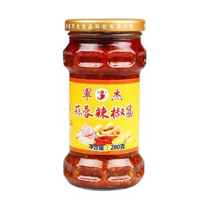 军杰 蒜蓉辣椒酱 280g