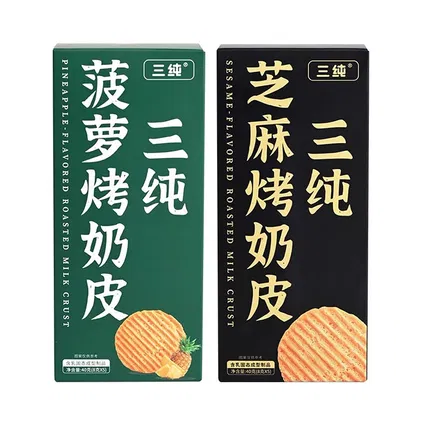 三纯 烤奶皮 8g*5包 多味选