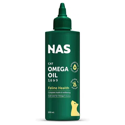 澳洲NAS Omega 猫咪深海鱼油  200ml