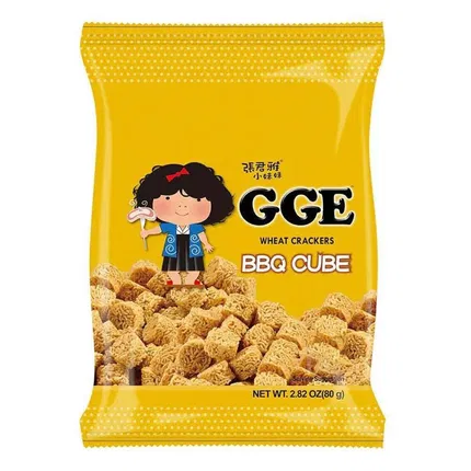 台湾维力 张君雅小妹妹 休闲丸子 BBQ味 80g